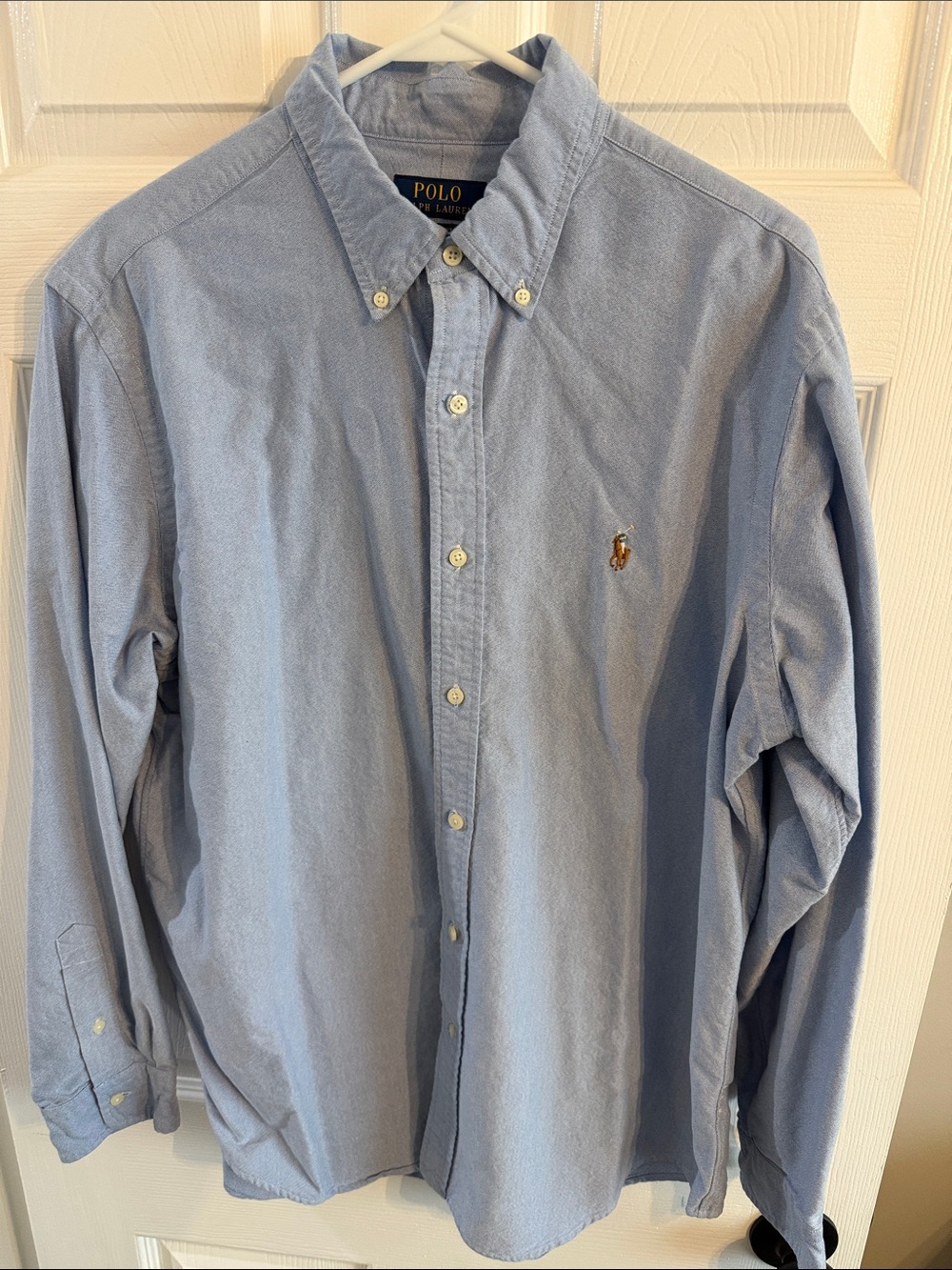 Polo by Ralph Lauren Light Blue Button-Down Oxford Shirt
